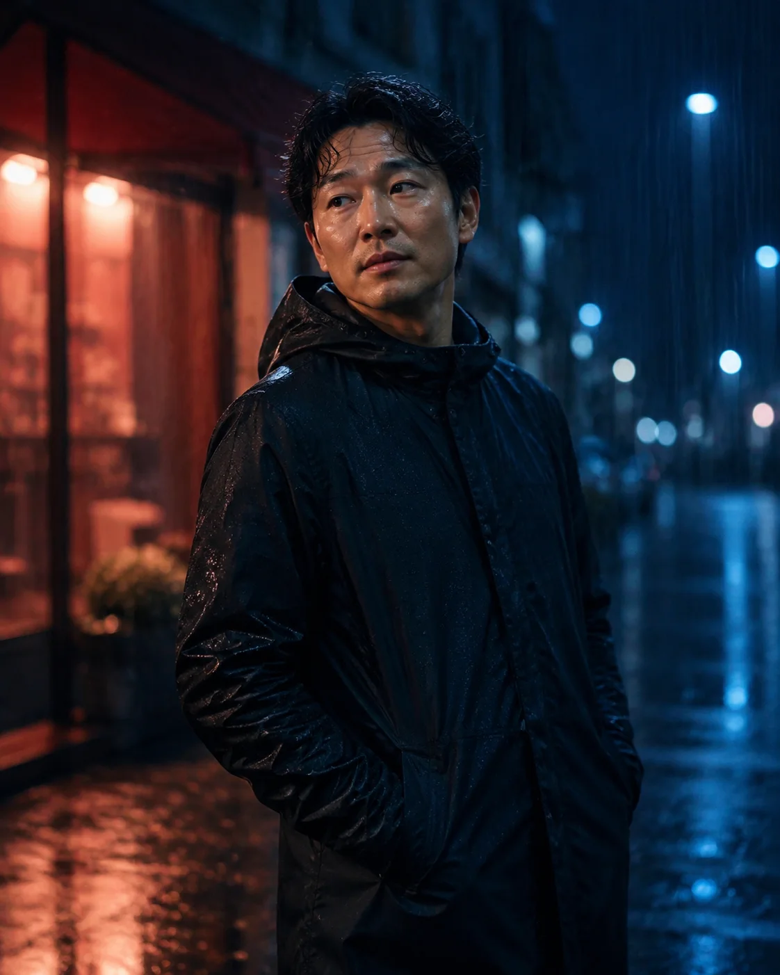 Midnight rain template example